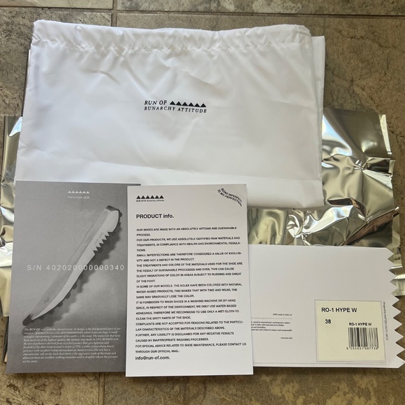 Stylish RUN OF Italian sneakers: RO-1 HYPE M - Picture 8 of 8